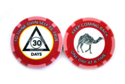 AA Group Chip Token - 30 days, red