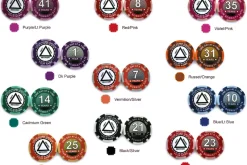 Bulk Order Sobriety Chips of Different Colors